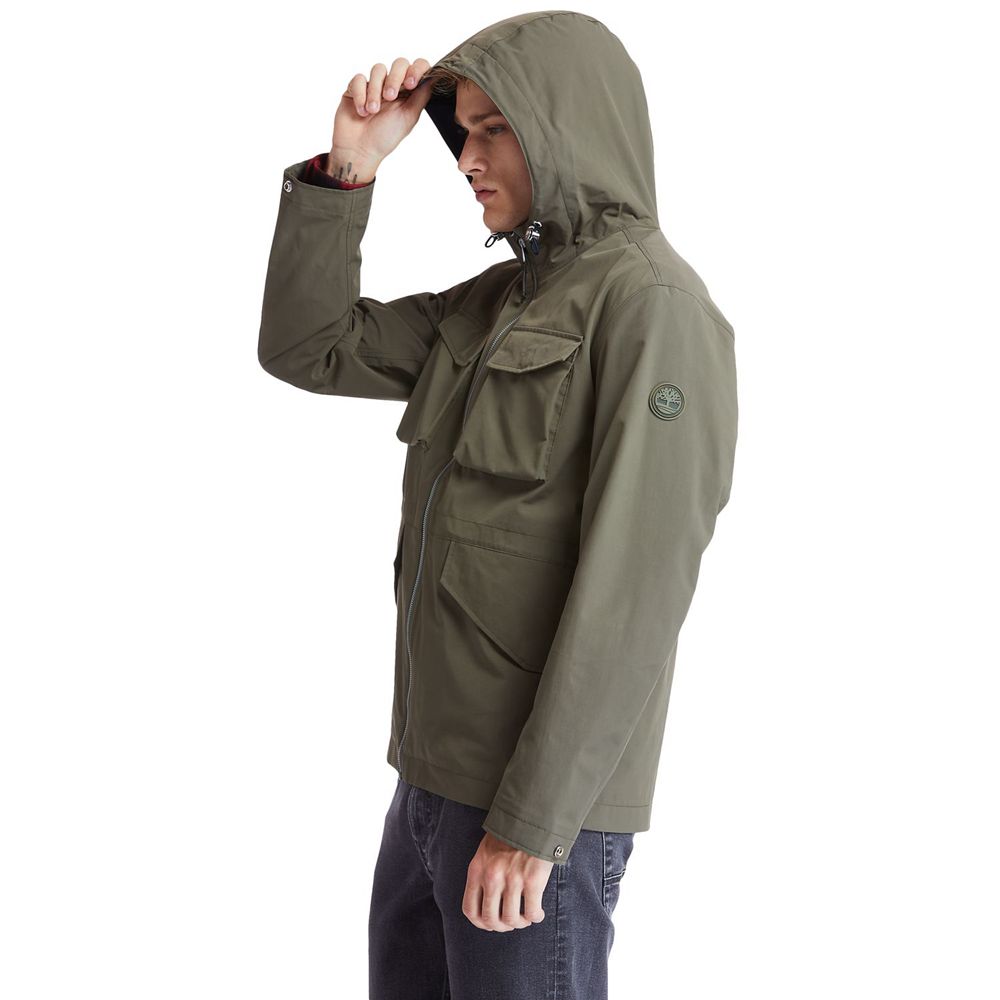 Timberland Mens Jackets Mount Redington Field - Olive - India OR6583912